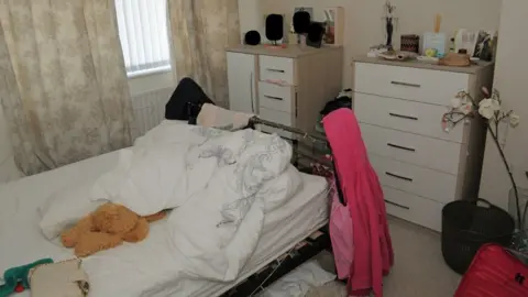 Cheshire Police Lucy Letby's bedroom at her home in Chester