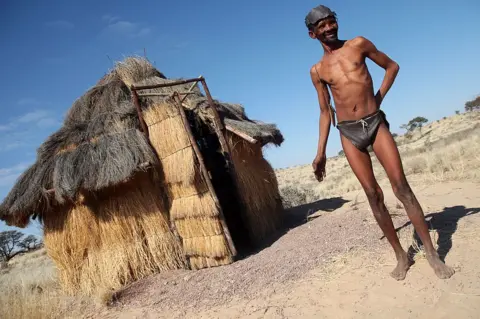 Getty Images A Kalahari bushman