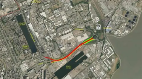 Welsh Government A map showing the new