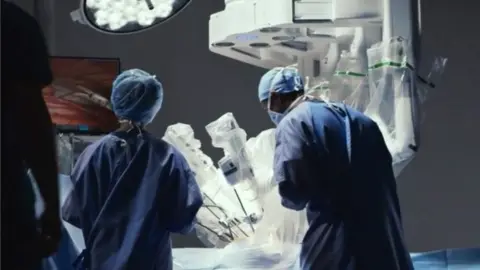 Worcestershire Acute NHS Trust Surgery scene