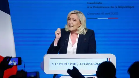 Getty Images Le Pen