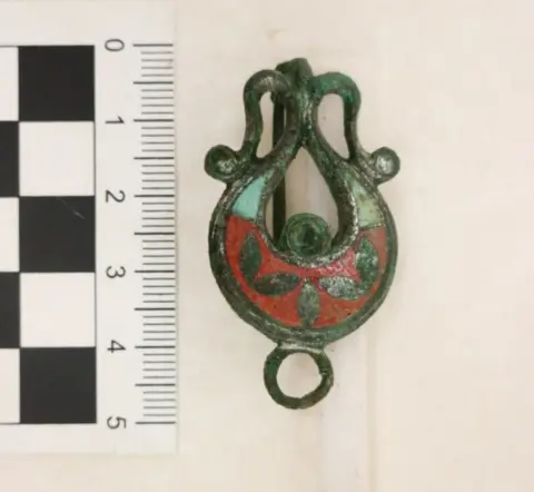 Warwickshire County Council Roman brooch