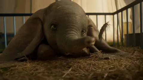 Disney A still from Dumbo