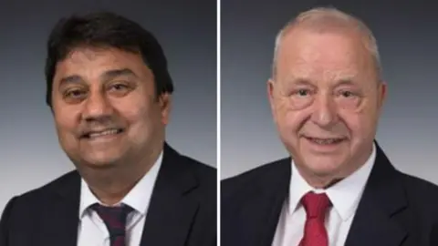 Leicester City Council Hemant Rae Bhatia and Paul Westley