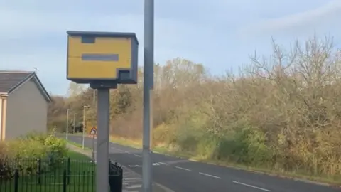 BBC The speed camera bird box