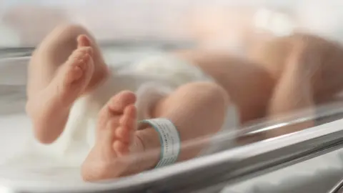 Getty Images A baby's feet