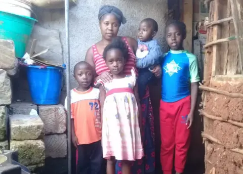 Josephine Muchilwa Josephine and her family