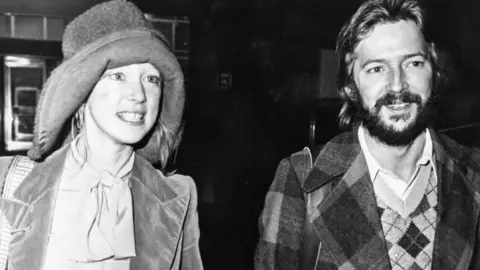 Getty Images Eric Clapton and Pattie Boyd