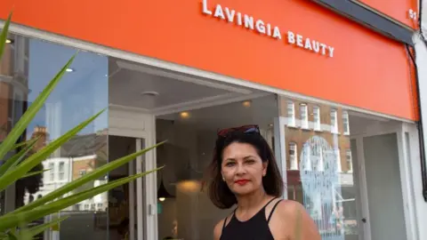 Gita Lavingia Gita Lavingia, owner of beauty salon Lavingia Beauty in Clapham