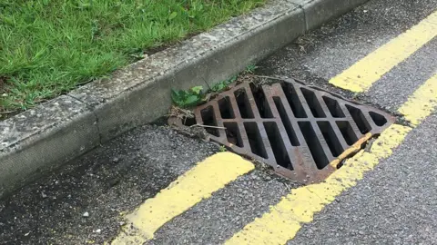 Central Bedfordshire District Council Drain cover