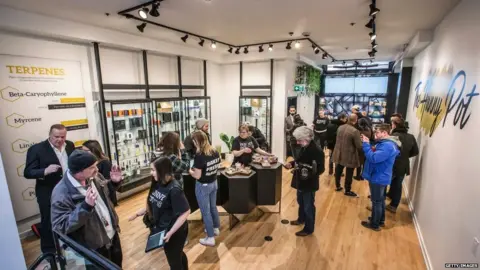 Getty Images Legal cannabis store the Hunny Pot