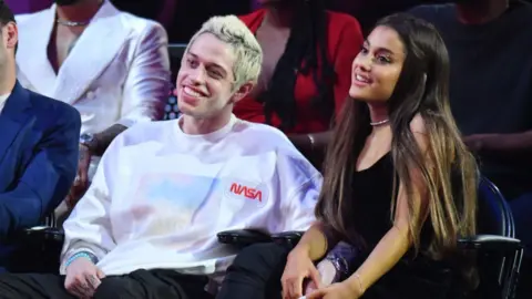 Getty Images Ariana Grande and Pete Davidson