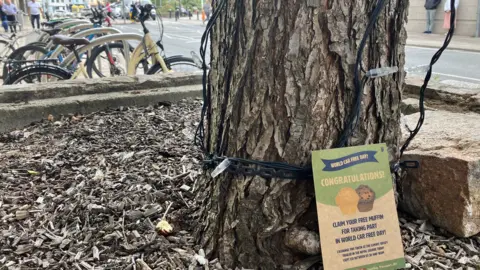 Government of Jersey A sign about about the project