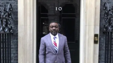 Olumide Wole-Madariola Olumide Wole-Madariola at 10 Downing Street
