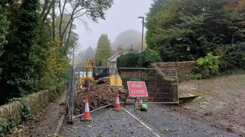 Derbyshire Two burst pipes in two days increase disruption