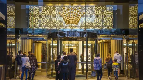 Getty Images The entrance of Crown Casino in Melbourne
