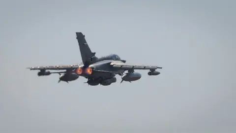 Ministry of Defence A RAF Tornado in flight