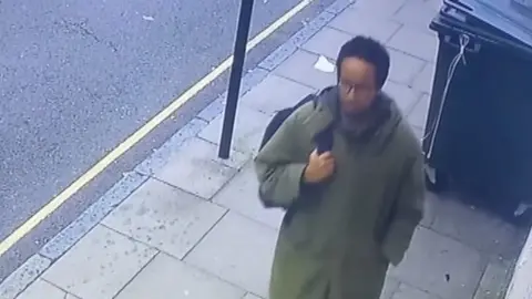 BBC CCTV footage showing Ali Harbi Ali