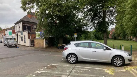 Martin Heath/BBC The Racecourse area of Northampton