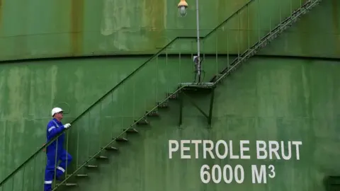 Getty Images Oil worker