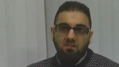 Still from a video clip showing Usman Khan praising Learning Together