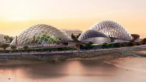 Eden Project Image of proposed Eden Project Morecambe