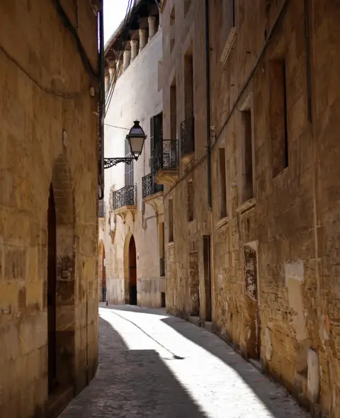Alamy Street in the old town of Palma