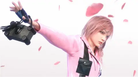 Louis Vuitton/Square Enix Final Fantasy character in Louis Vuitton