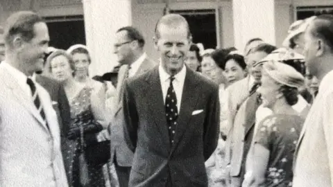 Loris Goring Singapore trip in 1959. Pic: Loris Goring