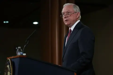 Getty Images US Attorney General Jeff Sessions in Washington, 5 September