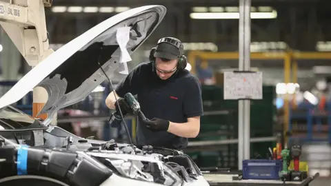 Getty Images UK car production