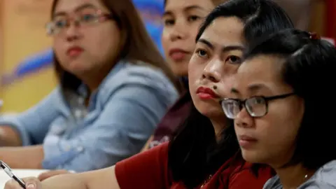 Getty Images Philippine nurses