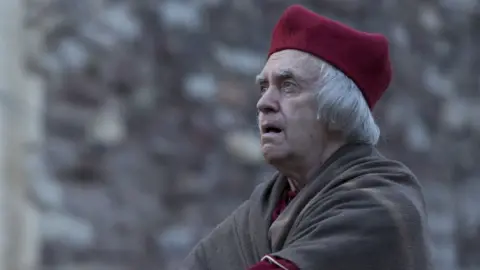 BBC Playing Cardinal Wolsey in the BBC's adaption of Wolf Hall