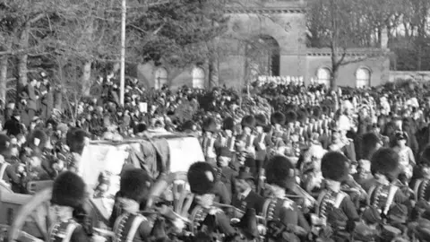 Frank Beken Queen Victoria's coffin during the procession