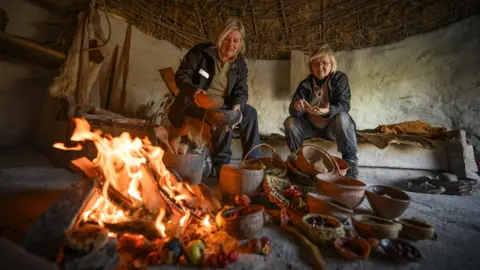 English Heritage Stonehenge neolithic baking