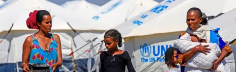 AFP Tigrayan refugees in Sudan