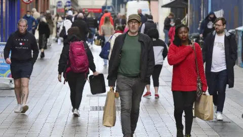 Pacemaker Shoppers in Belfast City Centre