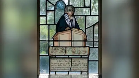 St Peter and St Paul's Church John Newton window