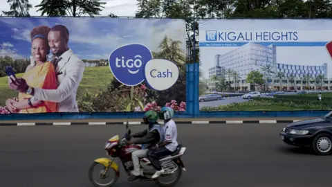 Getty Images A road in Kigali, Rwanda