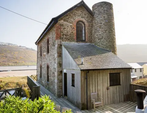 Torfaen County Borough Council Artist impression of restored engine house at The British iron works, Abersychan