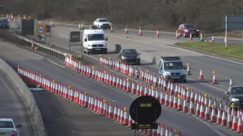 A12 roadworks between Colchester and Ipswich will cost haulier 1k