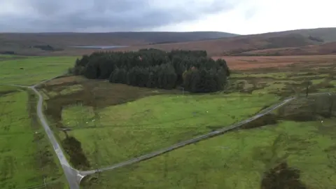 BBC Walshaw Moor near Hebden Bridge in Calderdale