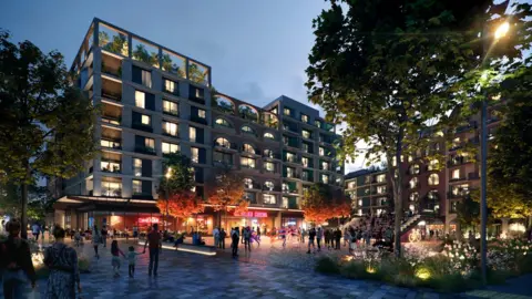 F10 Studios waterfront plan