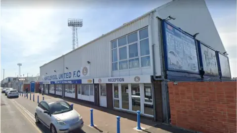 Google Hartlepool United stadium