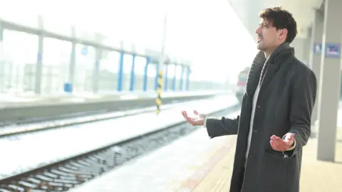 Getty Images A man who missed train