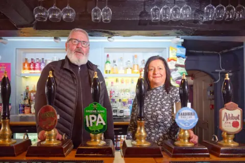 BBC Landlord and Landlady at The Crown