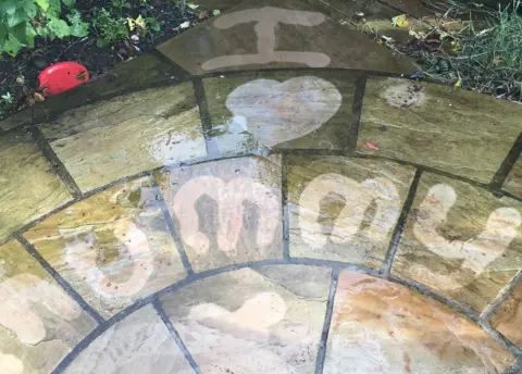 Family handout Message from boy suffering from school refusal