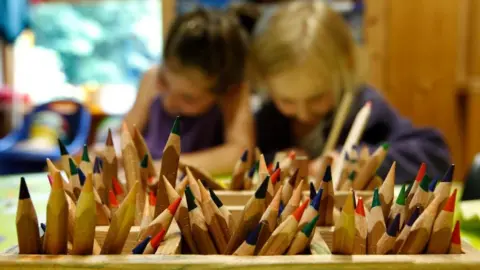 Reuters Pupils in pre-school