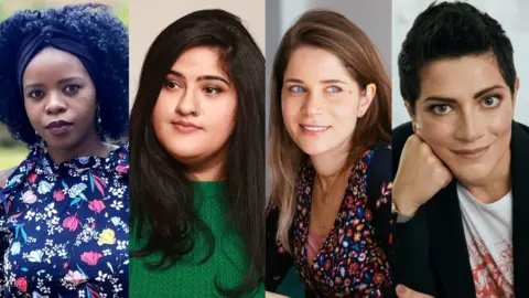 Ruth Banda Chitiya, Bisha K Ali, Nadine Kadaan and Francesca Cavallo