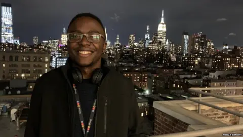 Mwiza Simbeye Mwiza Simbeye was denied a visa to attend NeurIPS in Montreal last year